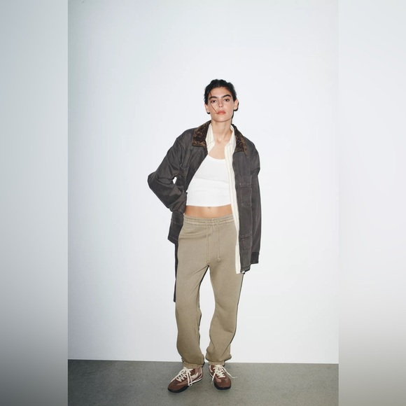 Zara Pants - New Zara Stone Sweatpants Pants Joggers  Size Small